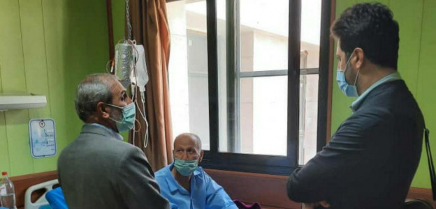 بازدید سرپرست دانشگاه علوم پزشکی اردبیل از بیمارستان امام خمینی (ره) اردبیل