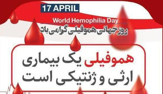 ۱۷ آوریل، روز تولد فرانک اسنابر، بنیانگذار فدراسیون جهانی هموفیلی به عنوان روز جهانی هموفیلی نامگذاری شده است.