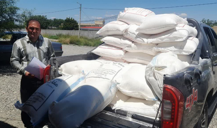 توقیف ۱۰۲ کیسه آرد غیربهداشتی در روستای آق‌قباق سفلی شهرستان اصلاندوز