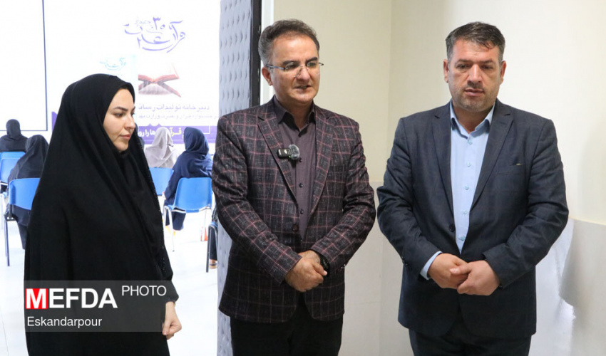 گزارش_تصویری/ برگزاری آزمون مرحله کشوری بخش معارفی سی‌امین جشنواره قرآن و عترت در اردبیل